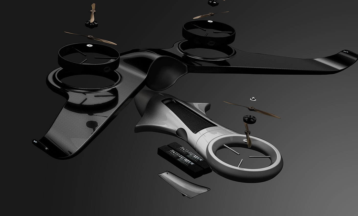 industrial design，new type，UAV，Rescue equipment，Eagle eye，